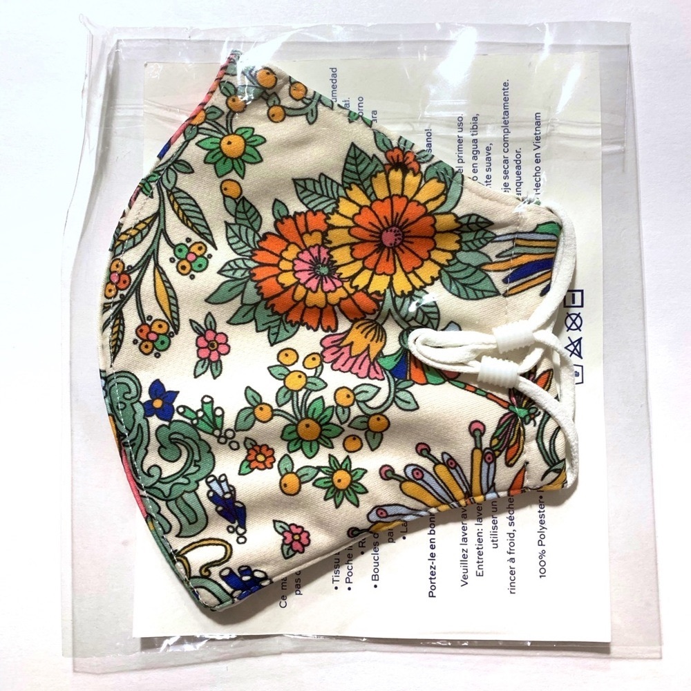 Tory Burch Designer Face Mask- Paradise Floral